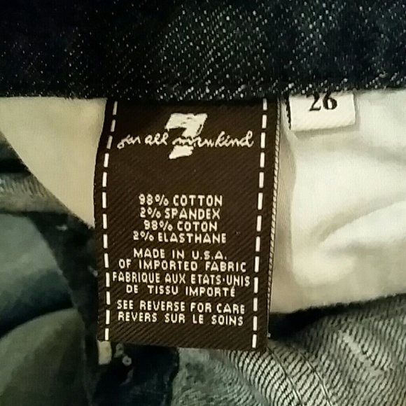 7 for all man kind "A" pocket size 26 - Picture 6 of 6